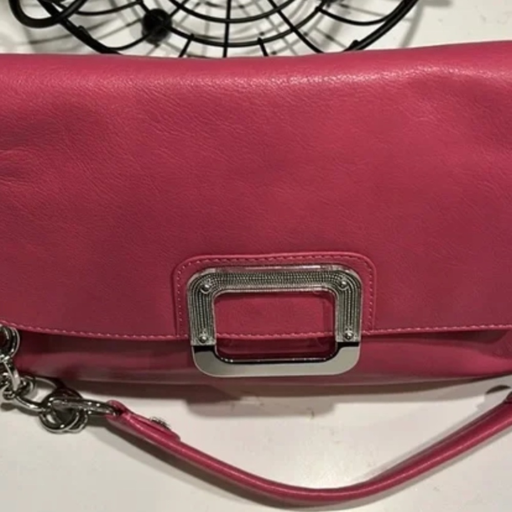 Maxx New York Leather Bag BARBIE PINK